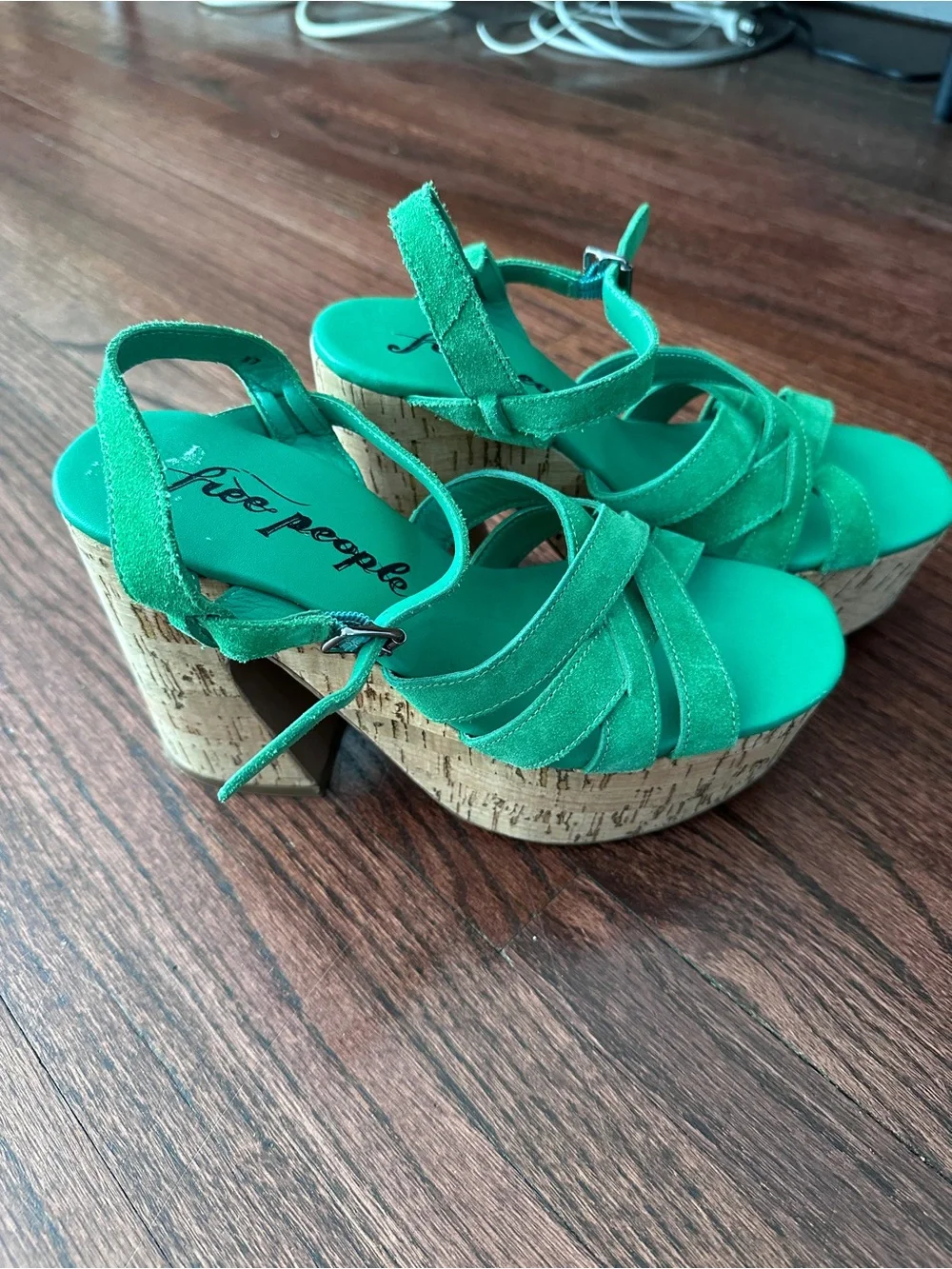 Free People Lisbon Mary Jane  Platform Sandals